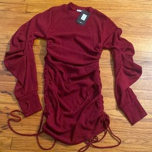 Fashion Nova burgundy size XL